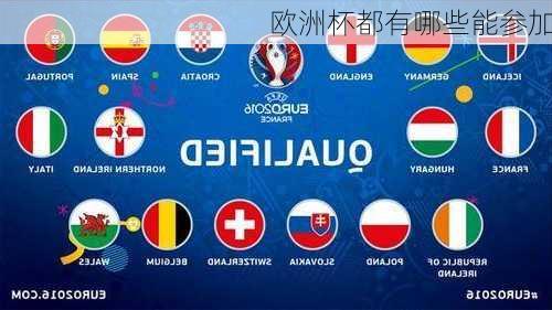 欧洲杯都有哪些能参加