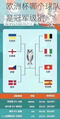 欧洲杯哪个球队是冠军级别-第2张图片-楠锦体育网