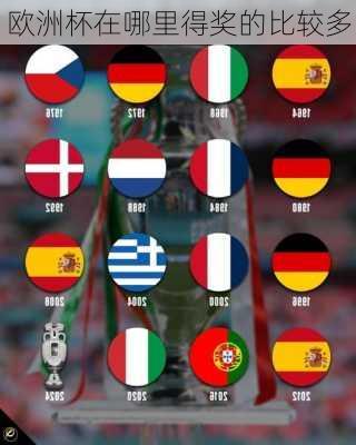 欧洲杯在哪里得奖的比较多
