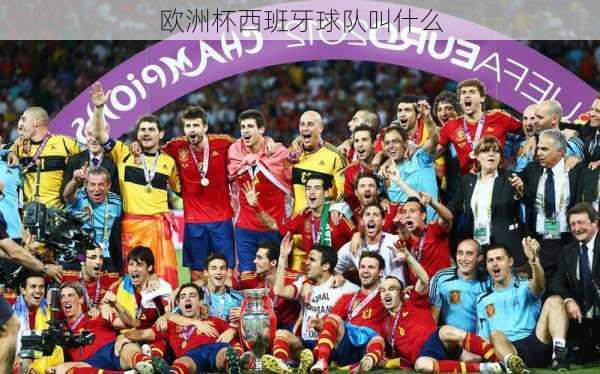 欧洲杯西班牙球队叫什么-第1张图片-楠锦体育网