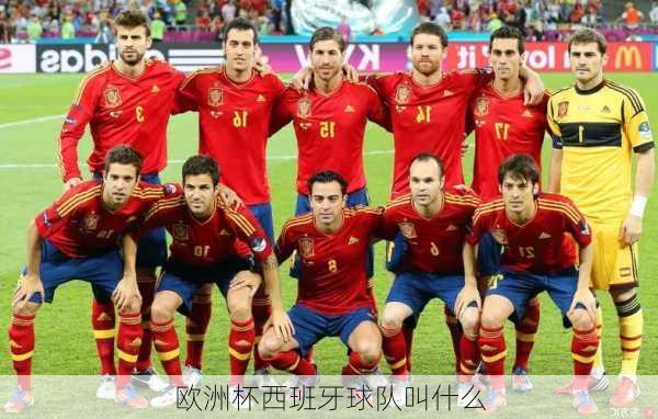欧洲杯西班牙球队叫什么-第2张图片-楠锦体育网