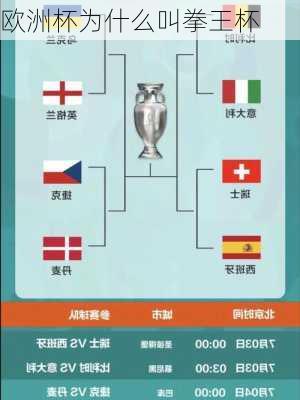 欧洲杯为什么叫拳王杯-第2张图片-楠锦体育网