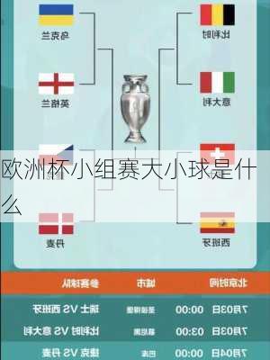 欧洲杯小组赛大小球是什么-第2张图片-楠锦体育网