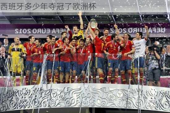 西班牙多少年夺冠了欧洲杯
